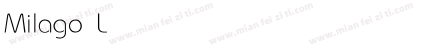 Milago Light字体转换